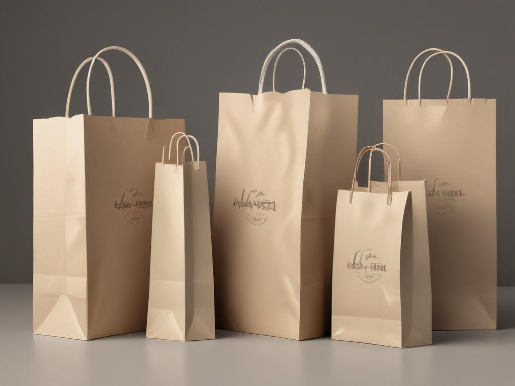 Custom printed paper bags